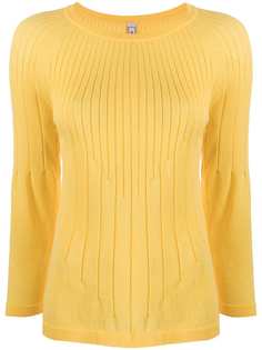 Antonio Marras ribbed flared-hem jumper