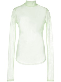 Nomia sheer fitted top