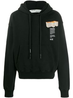 Off-White building over hoodie