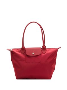Longchamp Le Pliage constrast-panel bag