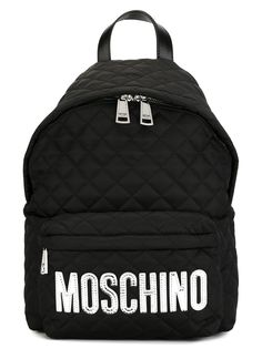 Moschino стеганый рюкзак