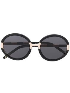 Carolina Herrera round tinted sunglasses