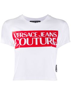 Versace Jeans Couture узкая футболка с логотипом