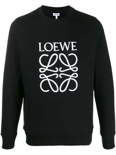 Loewe толстовка с вышивкой Anagram