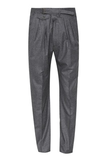 Серые шерстяные брюки Lardini