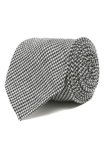 Серый шерстяной галстук Lardini
