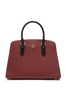 Бордовая сумка Channing Carryall Coach