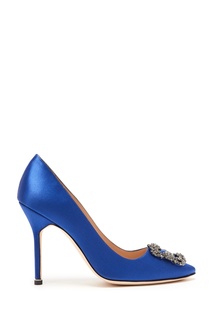 Синие туфли Hangisi Manolo Blahnik