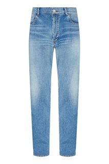 Зауженные джинсы с эффектом потертости Balenciaga