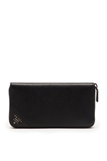 Большой кошелек из сафьяновой кожи Prada