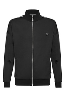 Двухцветная куртка из трикотажа Philipp Plein