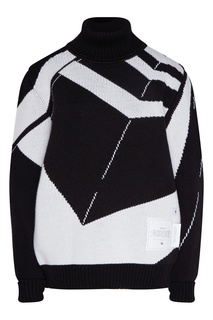 Черно-белый свитер The Road
