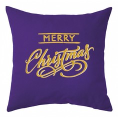 Подушка декоративная (40x40 см) Merry Christmas Подушкино