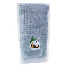 Полотенце для рук (34x70 см) Зимний дом Подушкино