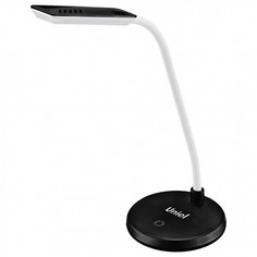 Настольная лампа офисная TLD-510 Black/LED/550Lm/4500K/Dimer Uniel