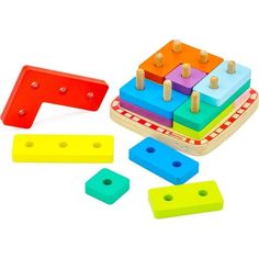 Сортер Alatoys Тетрис, 15 х 15 х 6 см