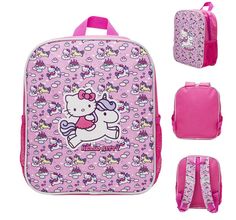 Рюкзак Action Hello Kitty детский мягк.спинка 30х25х11 см Action!