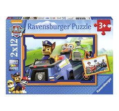 Пазл Paw Patrol Щенячий патруль 2 в 1 в действии