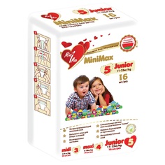 Подгузники Minimax Junior (11-25 кг) шт.