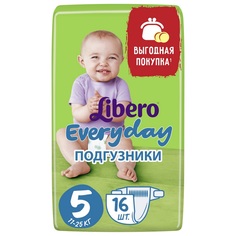 Подгузники Libero Everyday Natural с ромашкой (11-25 кг) шт.