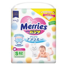 Трусики-подгузники Merries (4-8 кг) шт.