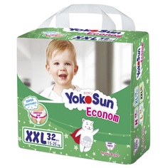 Трусики-подгузники Yokosun Econom (15-25 кг) шт.
