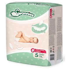 Подгузники Swannies (4-6 кг) шт.