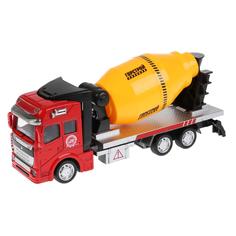 Игрушечная машинка Технопарк Бетономешалка 19 см