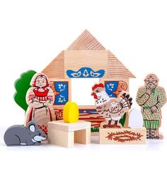 Конструктор Томик Сказки Курочка Ряба
