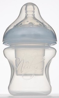 Бутылочка Nuby с диспенсером полипропилен с рождения, 150 мл