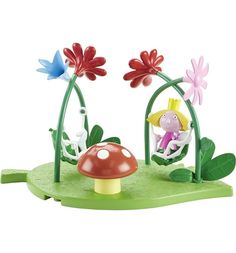 Игровой набор Ben&Holly Холли с качелями 22 см