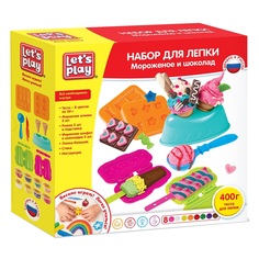 Набор для лепки Lets Play Мороженое и шоколад