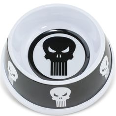 Миска для кошек Buckle-Down для животных Каратель, 19 х 19 х 3