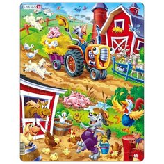 Рамка-вкладыш Larsen Скотный двор (US15), 22 дет.