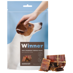 Лакомство для собак Winner Пищевод говяжий мини, 130 г
