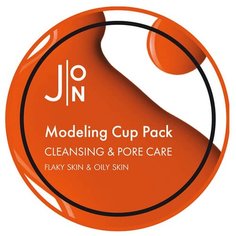 J:ON Альгинатная маска Cleansing & Pore Care для очищения и сужения пор, 18 г