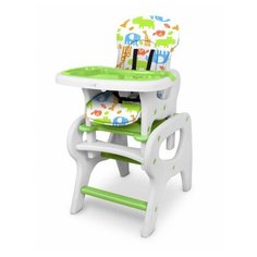 Стульчик-парта Kenga YB601A зеленый/белый