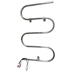 Электрический полотенцесушитель Domoterm Е-образный DMT 103-25 50x81 EK L хром