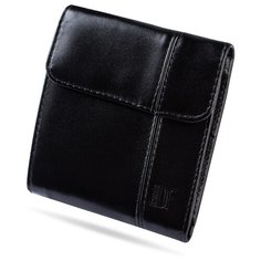 Портмоне Dimanche Classic 569, натуральная кожа черный