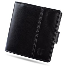 Портмоне Dimanche Classic 896, натуральная кожа черный