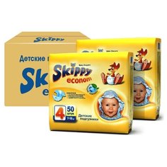 Skippy подгузники Econom 4 (7-18 кг) 100 шт.