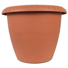 Горшок ТЕК.А.ТЕК Le Jardin 105-4 терракотовый
