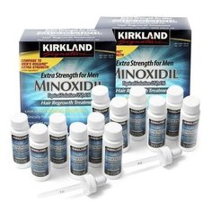 Kirkland Лосьон от выпадения волос Minoxidil 5% с пипеткой, 60 мл, 12 шт.