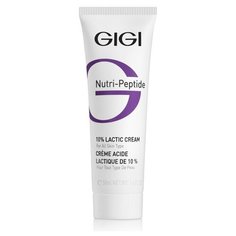 Gigi Nutri-Peptide 10% Lactic Cream Пептидный крем для лица увлажняющий с молочной кислотой, 50 мл