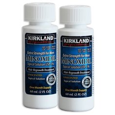 Kirkland Лосьон от выпадения волос Minoxidil 5% без пипетки, 60 мл, 2 шт.