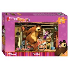 Пазл Step puzzle Анимаккорд Маша и Медведь (90013), 24 дет.