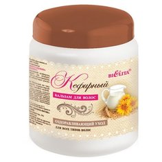 Bielita бальзам Кефирный Оздоравливающий уход для всех типов волос, 450 мл