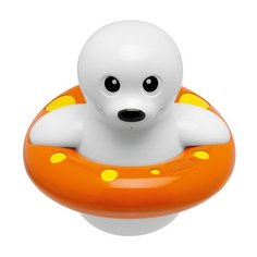 Игрушка для ванной Chicco Морской котик (05191) белый/оранжевый