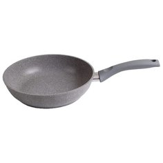 Сковорода Kukmara Мраморная 227а 22 см, светлый мрамор