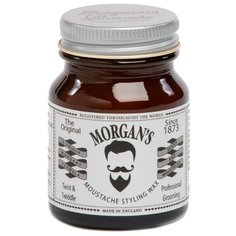 Morgans Воск для усов Twist & Twiddle Moustache Wax, 50 г